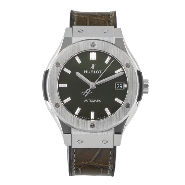 Hublot Classic Fusion titanium automatic men's watch 565.NX.8970.LR LP: 8600EUR  [2605667]