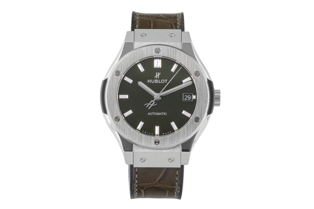 Hublot Classic Fusion titanio automático reloj para caballeros 565.NX.8970.LR LP: 8600EUR  [2605667]