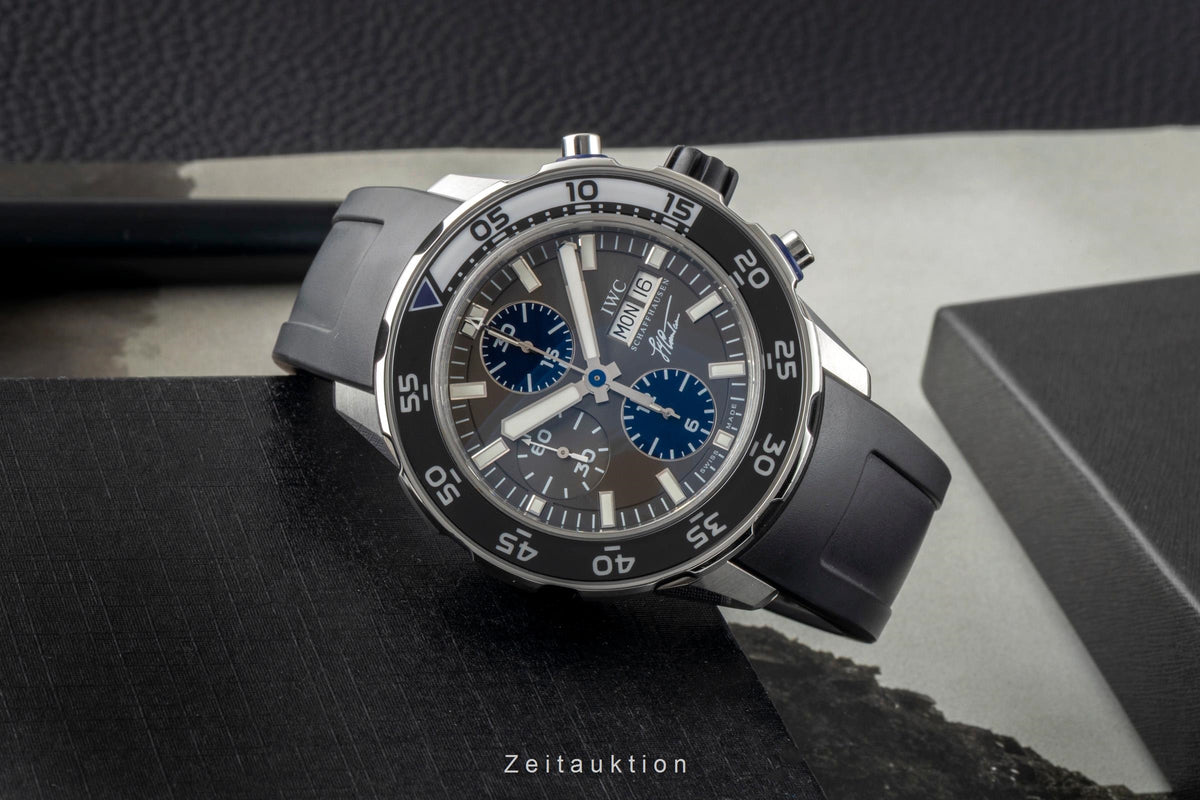 IWC Aquatimer acciaio automatismo orologio da uomo IW376706  [2605672]