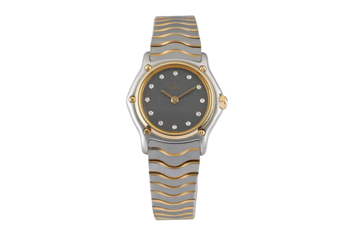 Ebel Classic Wave steel / gold quartz women's watch 1057901  [2605678]