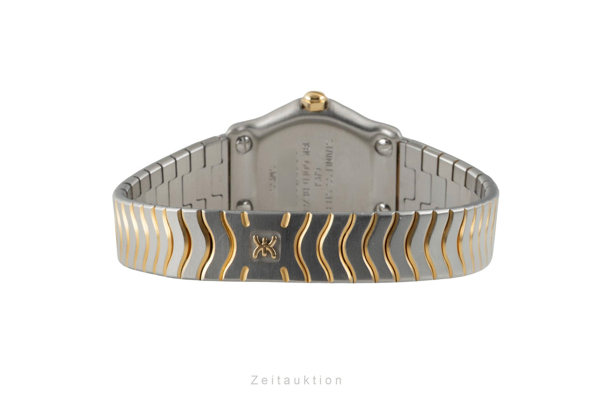 Ebel Sport Classique Lady Grey Diamond Dial Stahl / Gold Damenuhr Ref. 1057901 [2605678]
