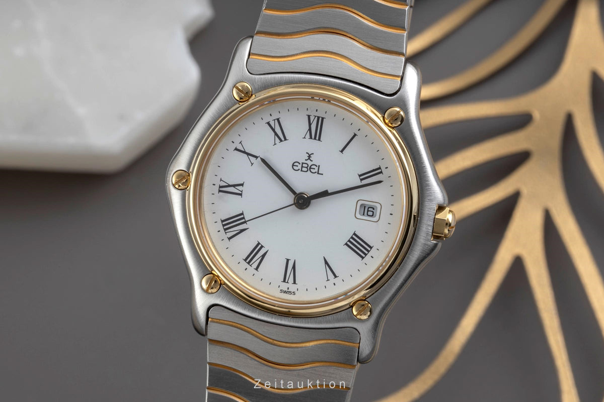 Ebel Classic Wave acero / oro cuarzo unisex 183909  [2605679]