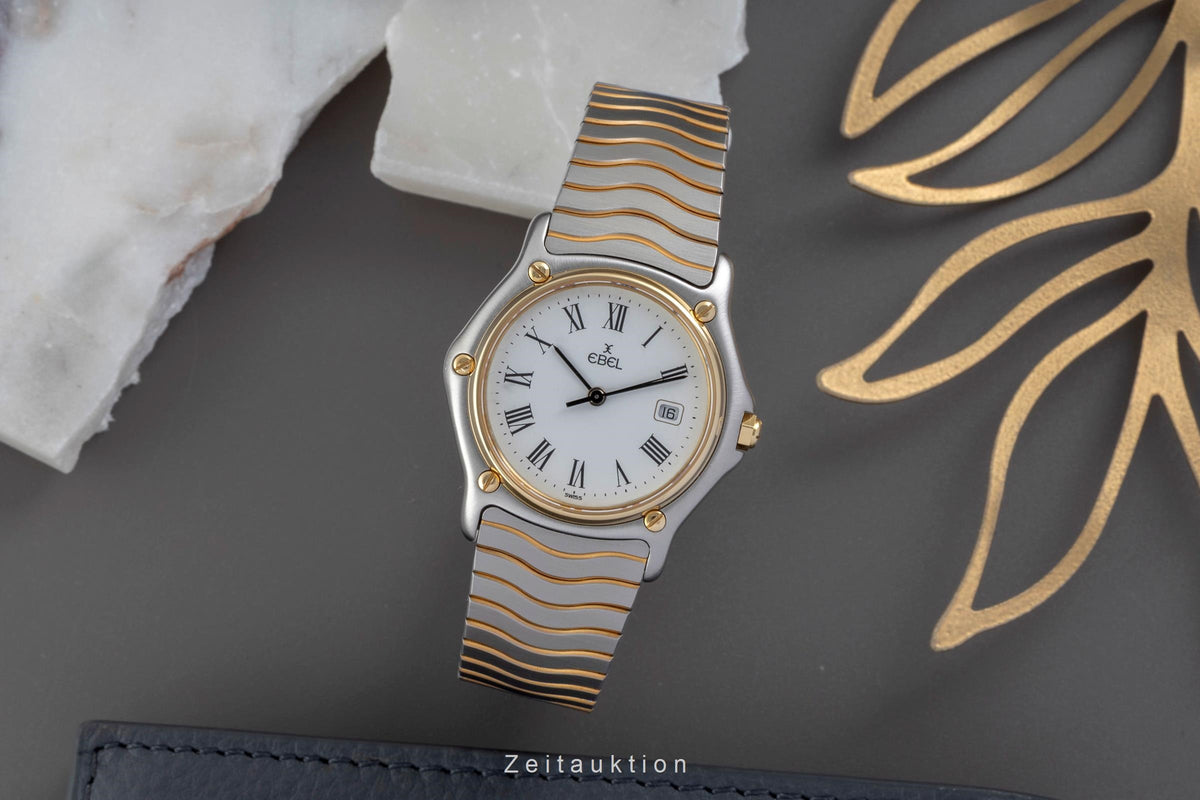 Ebel Classic Wave acero / oro cuarzo unisex 183909  [2605679]