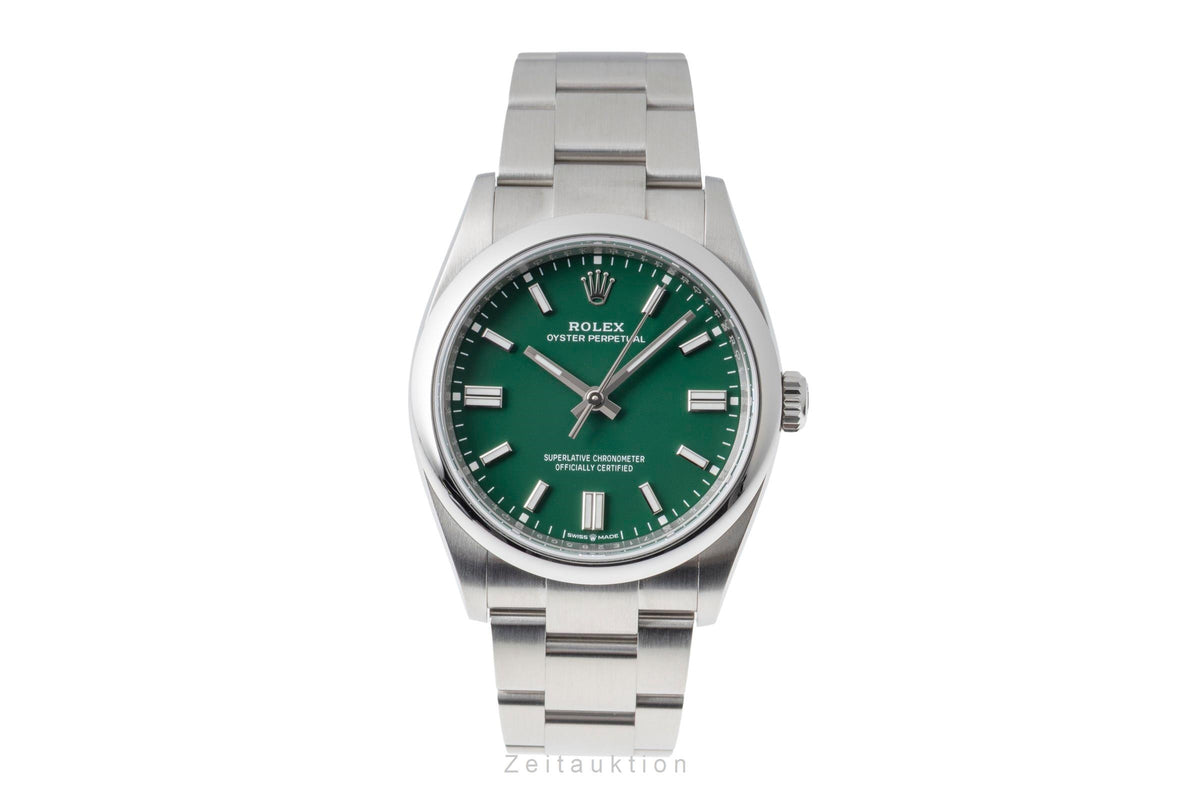 Rolex Oyster Perpetual acciaio automatismo orologio da uomo 126000-0005  [2605680]