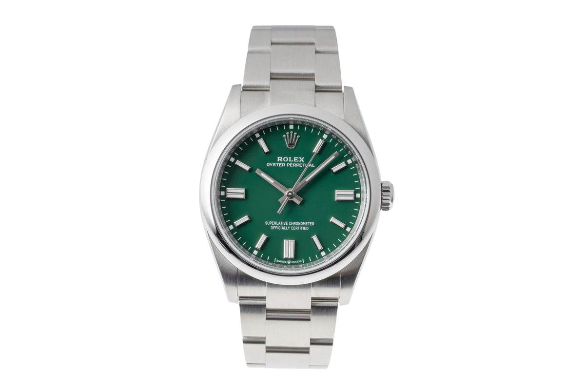 Rolex Oyster Perpetual steel automatic men's watch 126000-0005  [2605680]