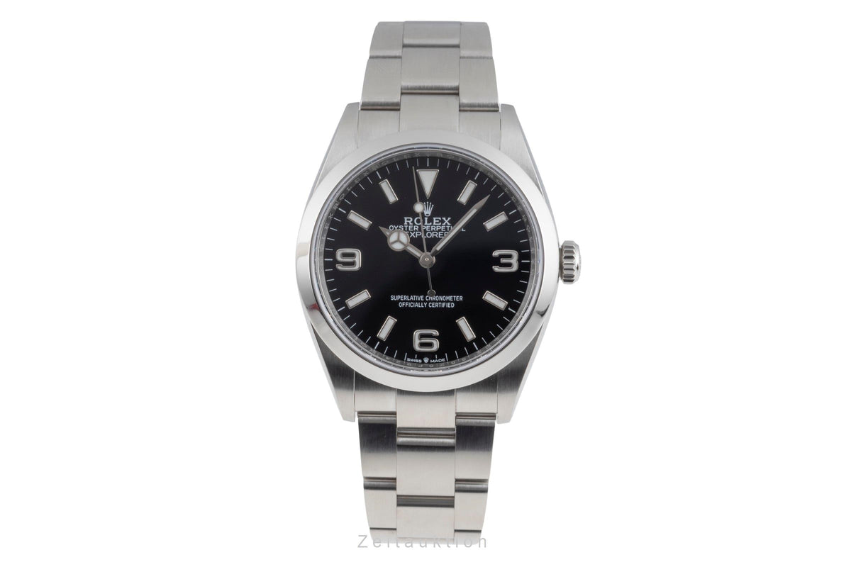 Rolex Explorer acier automatique montre pour hommes 124270  [2605681]