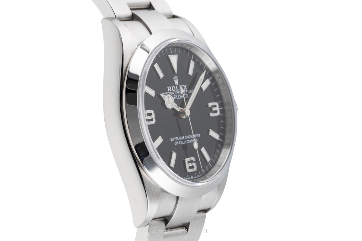 Rolex Explorer acier automatique montre pour hommes 124270  [2605681]