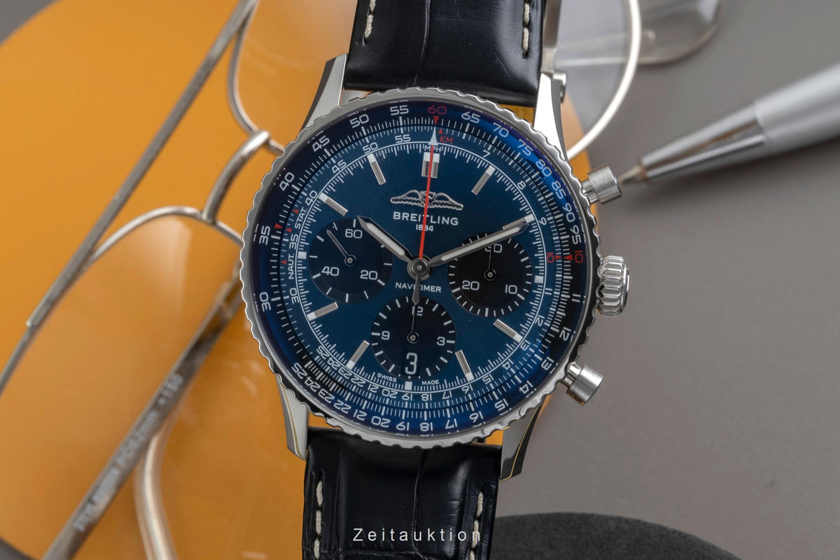 Breitling Navitimer B01 Chronograph Stahl Automatik Ref. AB0139241C1P1 B&P 2024 [2605683]