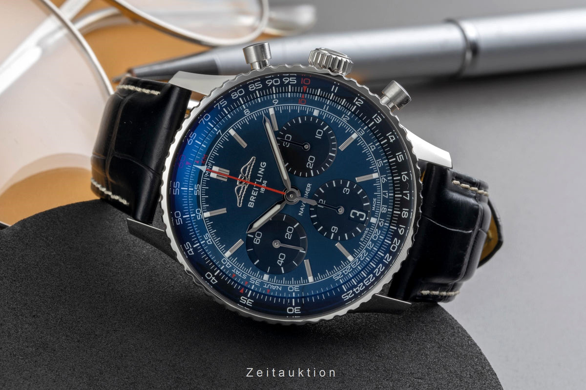 Breitling Navitimer B01 Chronograph Stahl Automatik Ref. AB0139241C1P1 B&P 2024 [2605683]