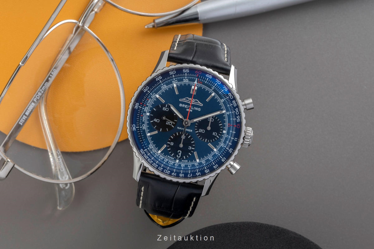 Breitling Navitimer B01 Chronograph Stahl Automatik Ref. AB0139241C1P1 B&P 2024 [2605683]