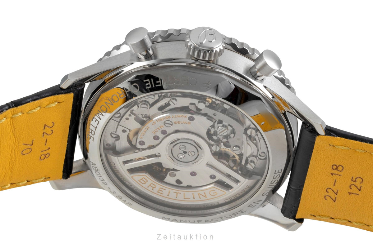 Breitling Navitimer B01 Chronograph Stahl Automatik Ref. AB0139241C1P1 B&P 2024 [2605683]