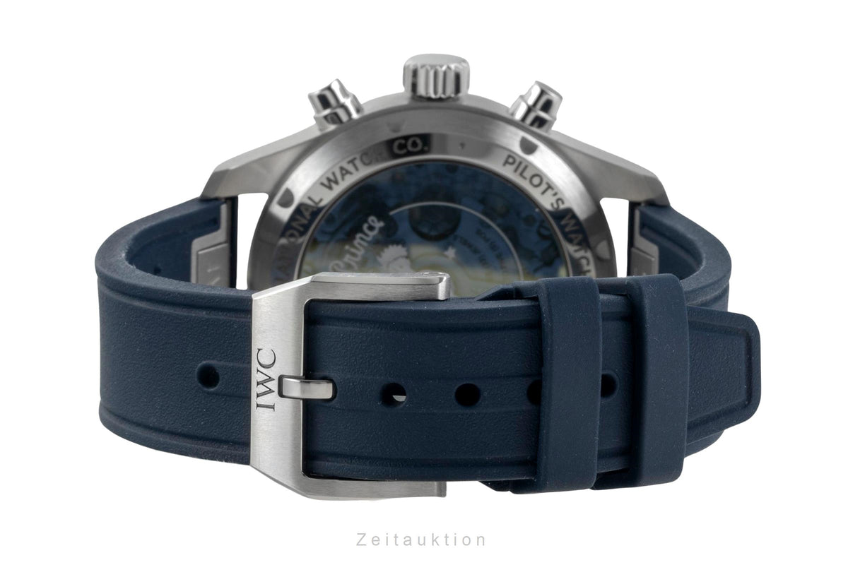 IWC Pilot cronógrafo acero automático reloj para caballeros IW388120 LP: 7900EUR  [2605684]