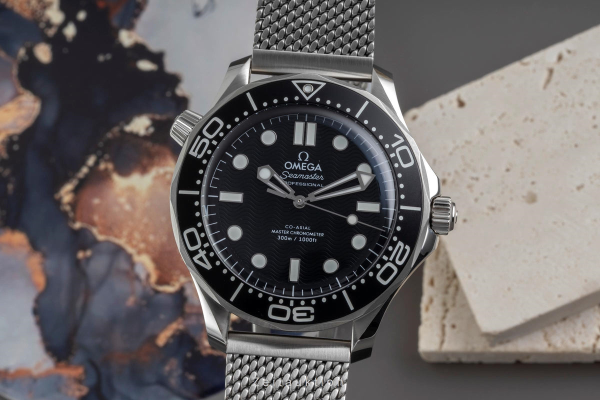 Omega Seamaster steel automatic men's watch 210.30.42.20.01.010 LP: 7100EUR  [2605687]