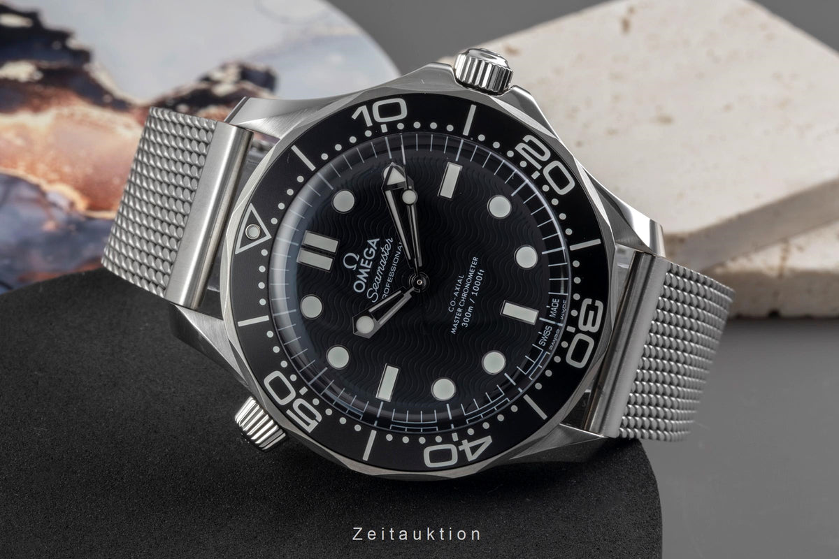 Omega Seamaster steel automatic men's watch 210.30.42.20.01.010 LP: 7100EUR  [2605687]