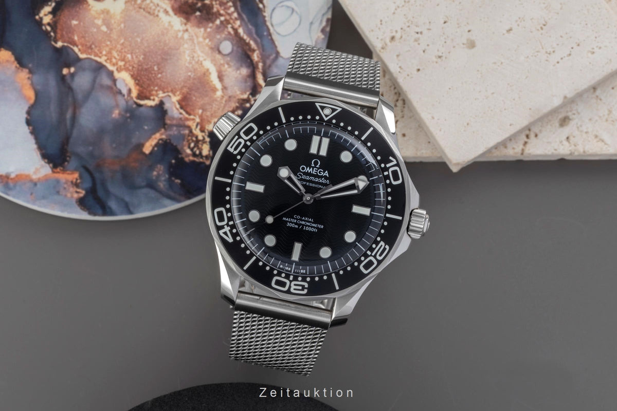 Omega Seamaster steel automatic men's watch 210.30.42.20.01.010 LP: 7100EUR  [2605687]