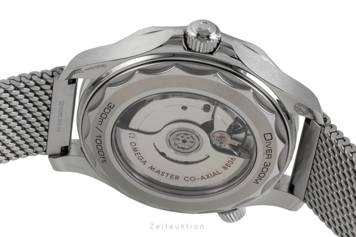 Omega Seamaster steel automatic men's watch 210.30.42.20.01.010 LP: 7100EUR  [2605687]