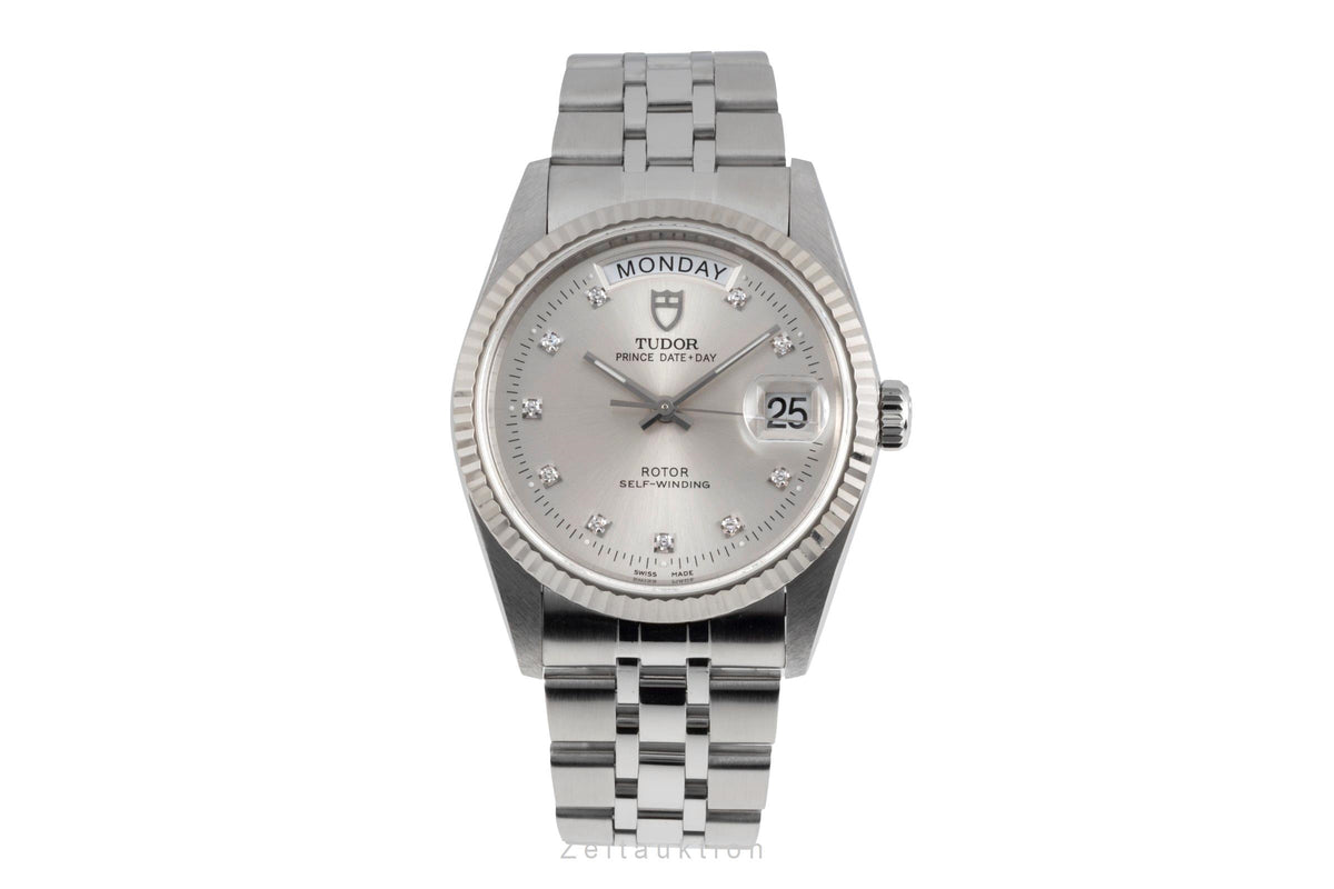 Tudor Date-Day acero / oro blanco automático reloj para caballeros 76214  [2605689]