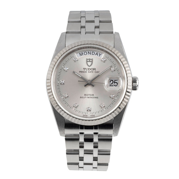 Tudor Date-Day acero / oro blanco automático reloj para caballeros 76214  [2605689]