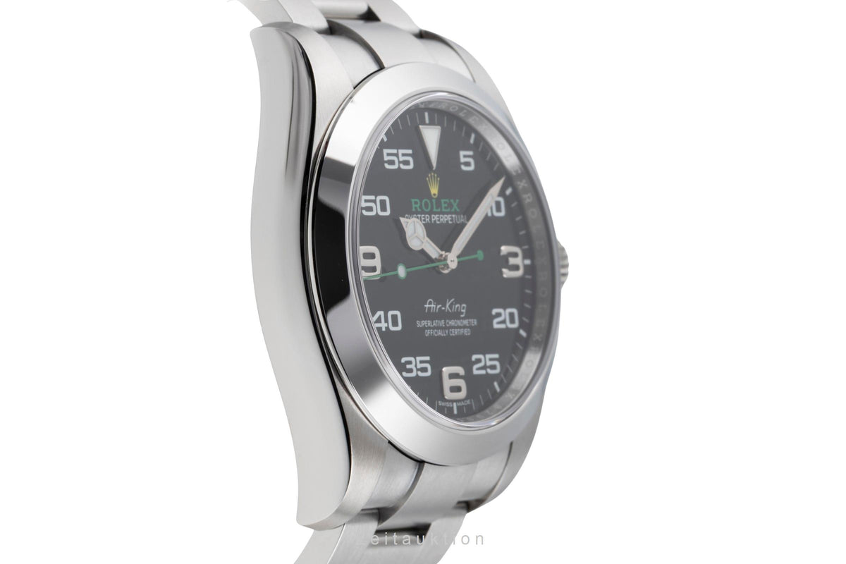 Rolex Air King Oyster Edelstahl Automatik Herrenuhr Ref. 116900 B&P 2017 LC150 [2605690]