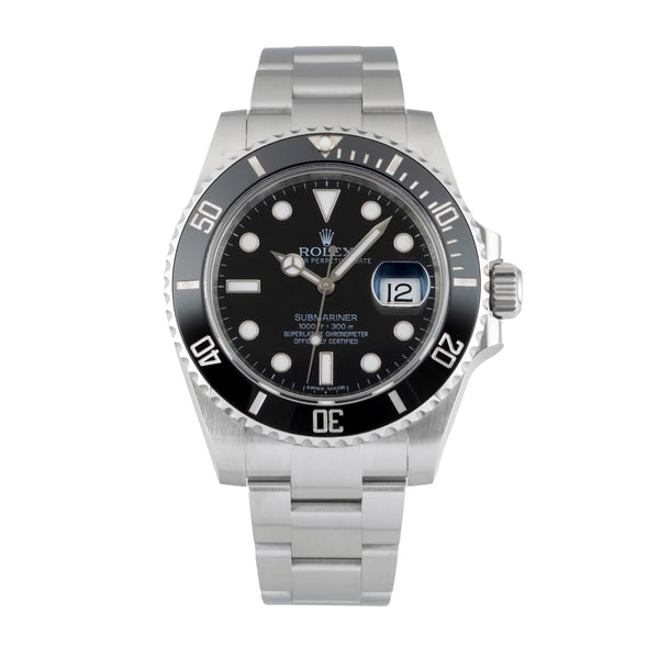 Rolex Submariner steel automatic men's watch 116610LN  [2605691]