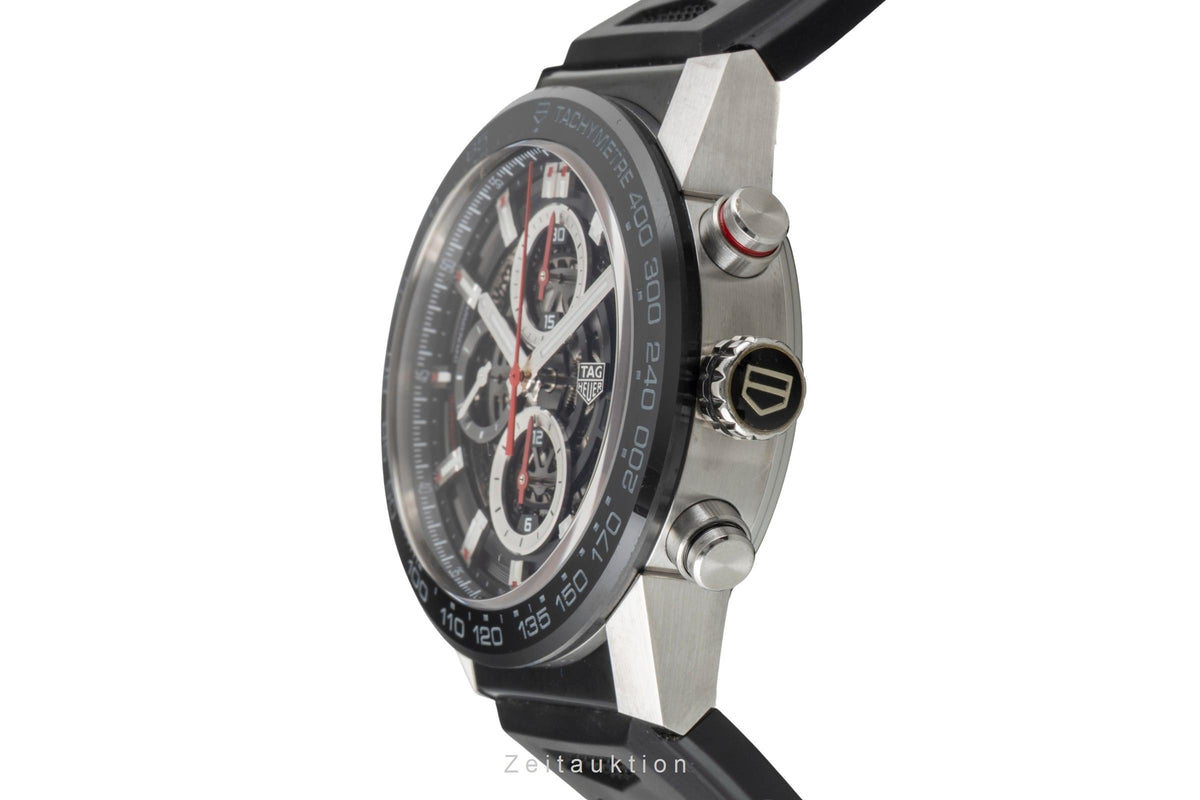 Tag Heuer Carrera chronographe céramique / acier automatique montre pour hommes CAR201V  [2605692]