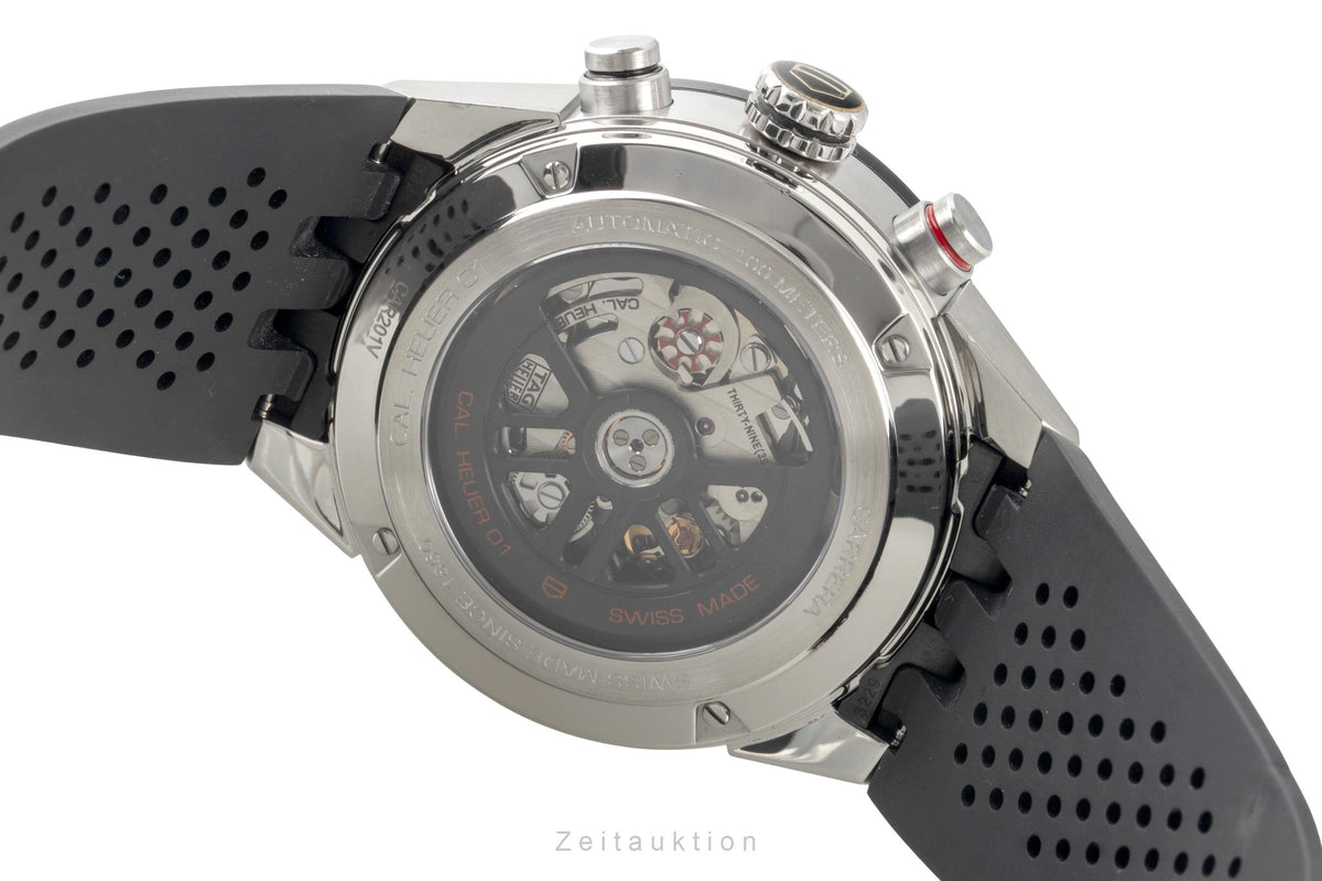 Tag Heuer Carrera chronographe céramique / acier automatique montre pour hommes CAR201V  [2605692]