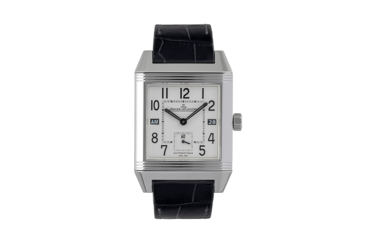 Jaeger-LeCoultre Reverso Squadra Hometime Automatik Stahl Ref Q7008420 230.8.77  [2605693]