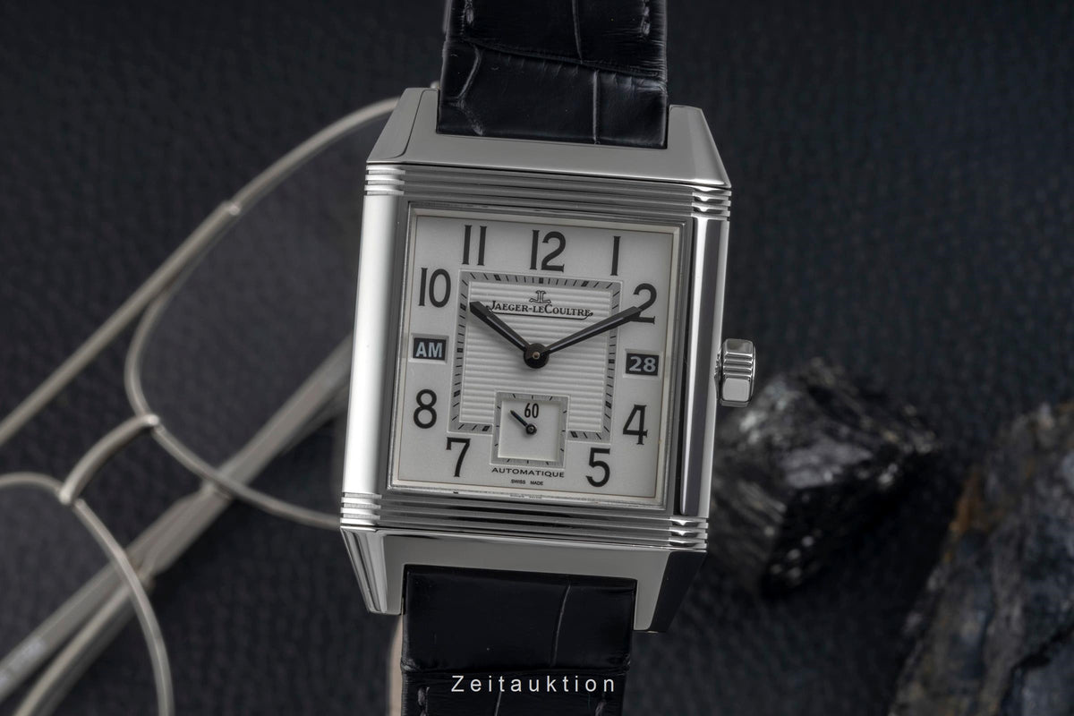 Jaeger-LeCoultre Reverso Squadra Hometime Automatik Stahl Ref Q7008420 230.8.77  [2605693]