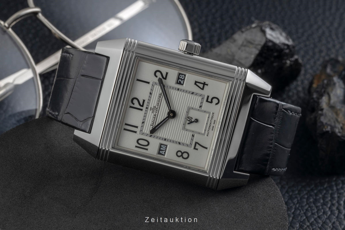 Jaeger-LeCoultre Reverso Squadra Hometime Automatik Stahl Ref Q7008420 230.8.77  [2605693]