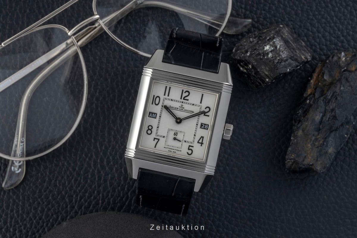 Jaeger-LeCoultre Reverso Squadra Hometime Automatik Stahl Ref Q7008420 230.8.77  [2605693]