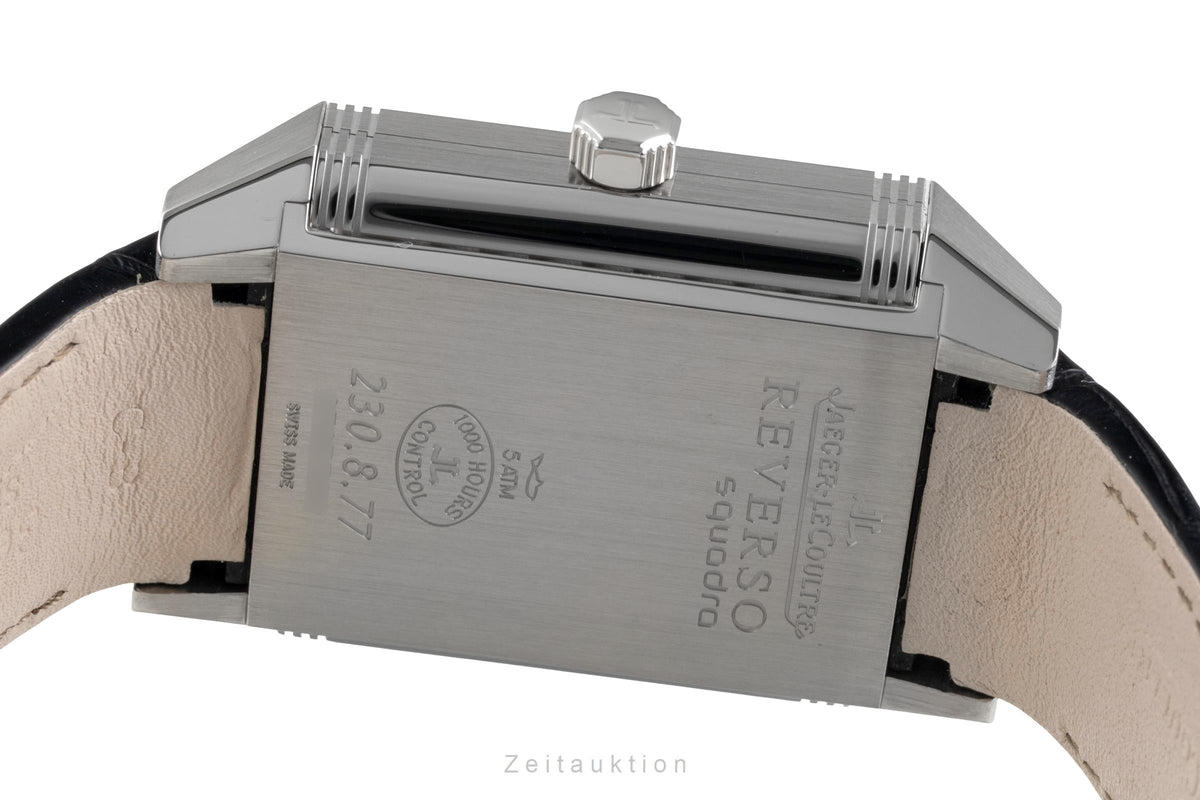 Jaeger-LeCoultre Reverso Squadra Hometime Automatik Stahl Ref Q7008420 230.8.77  [2605693]