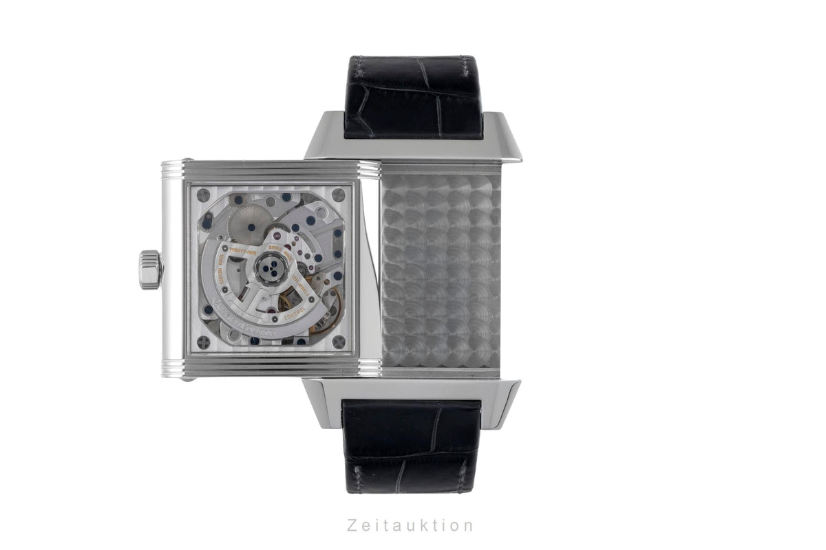 Jaeger-LeCoultre Reverso Squadra Hometime Automatik Stahl Ref Q7008420 230.8.77  [2605693]
