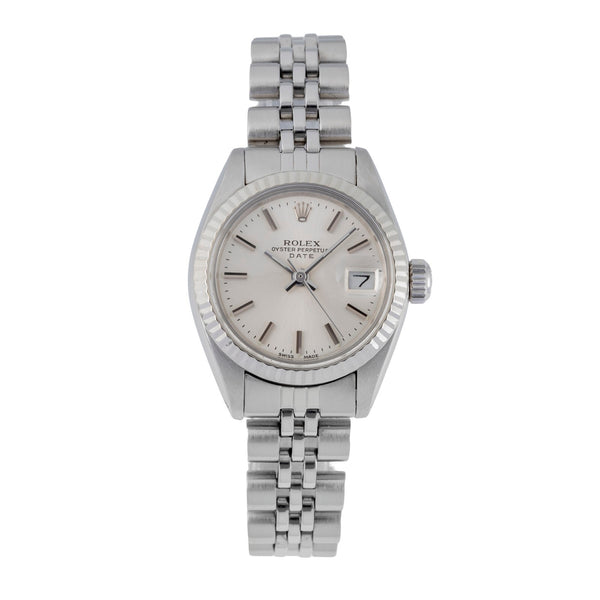 Rolex Lady Date acero / oro blanco automático reloj para damas  6917  [2605694]