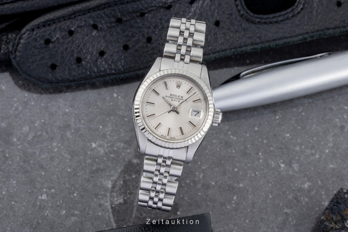 Rolex Lady Date acero / oro blanco automático reloj para damas  6917  [2605694]