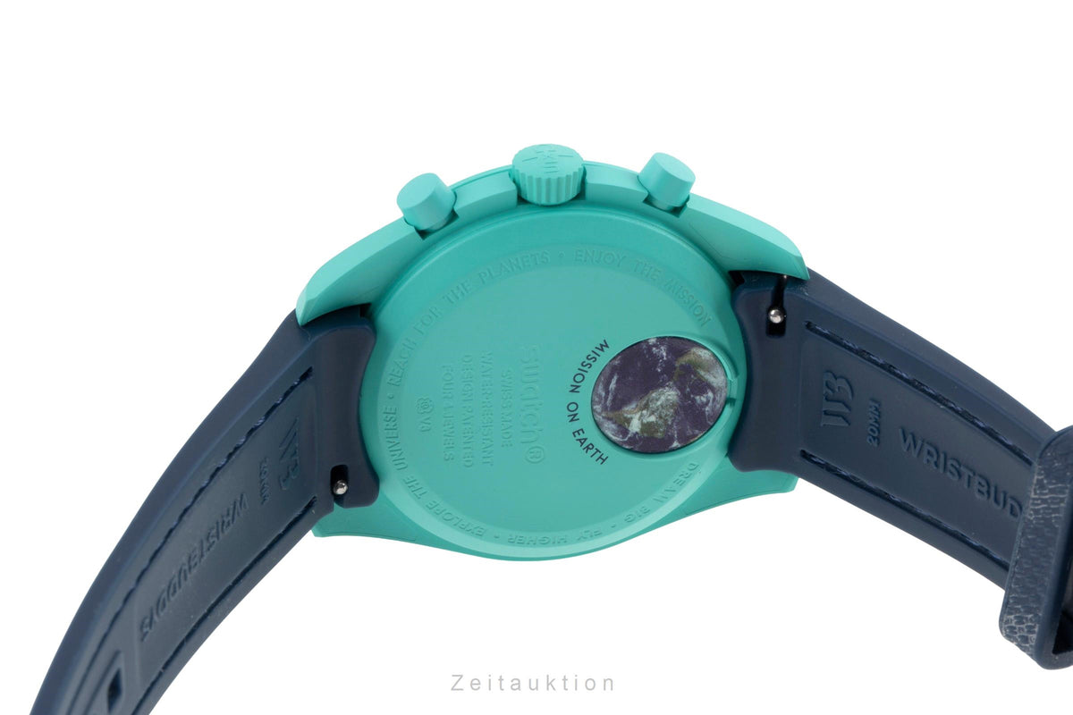 Swatch Omega Moonswatch chronograph ceramic quartz men's watch S033L103  [2605695]