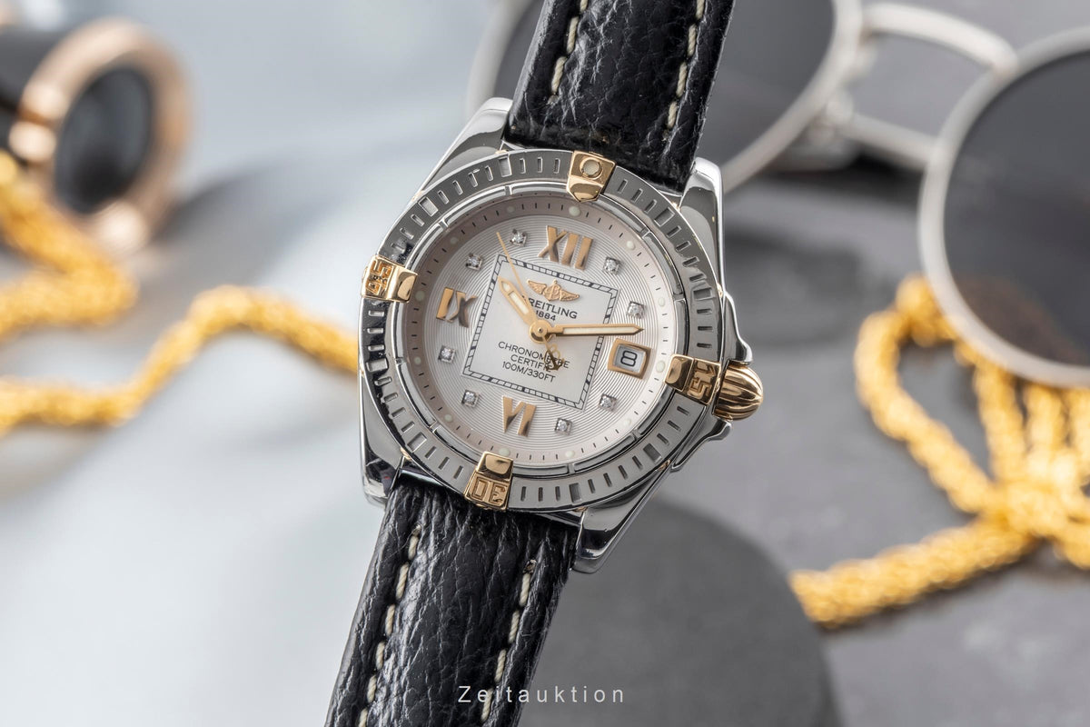 Breitling Cockpit acciaio / oro quarzo orologio da donna B71356  [2605697]