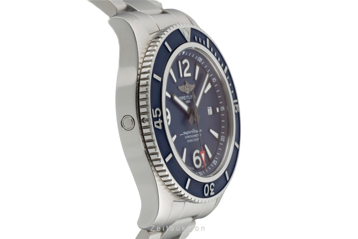 Breitling Superocean acero automático reloj para caballeros A17367D81C1A1 LP: 4550EUR  [2605698]