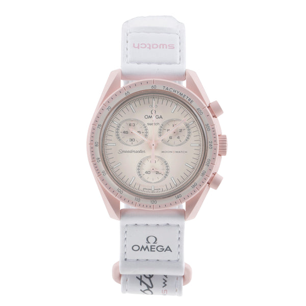Swatch Omega Moonswatch chronographe céramique quartz unisexe S033P100  [2605700]