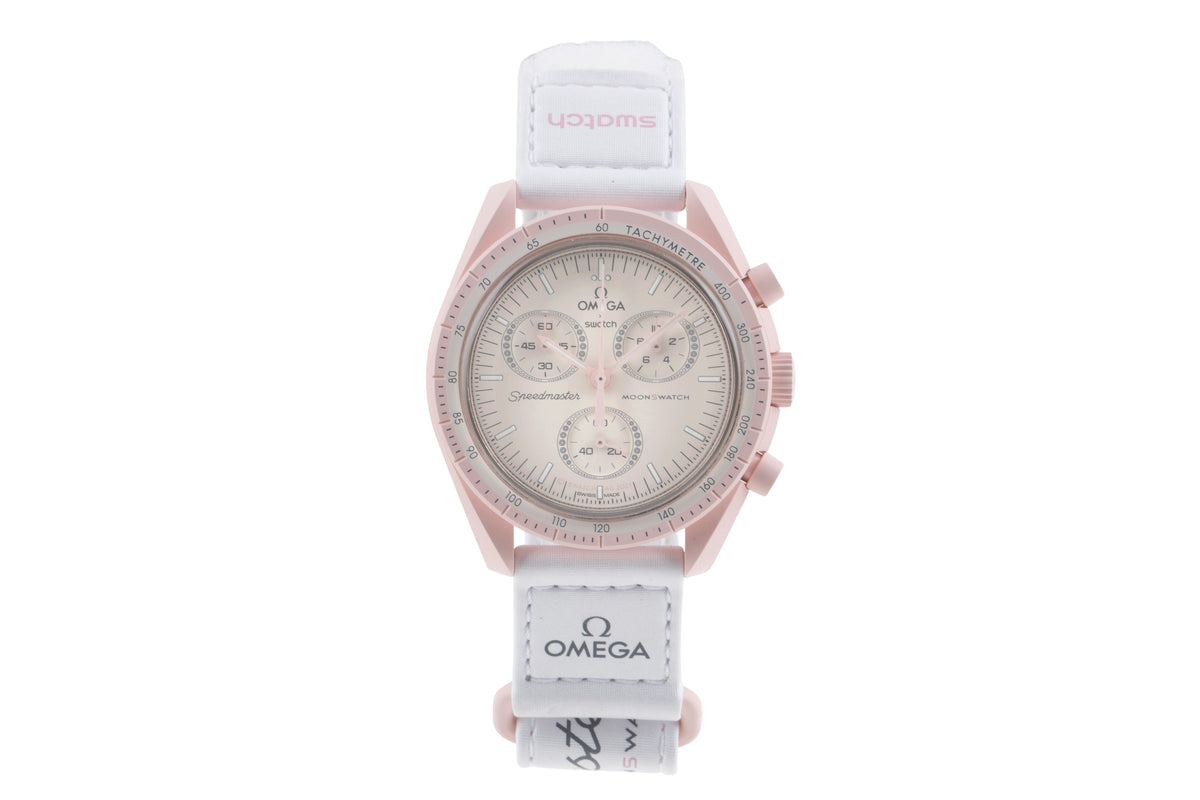 Swatch Omega Moonswatch chronograph ceramic quartz unisex S033P100  [2605700]
