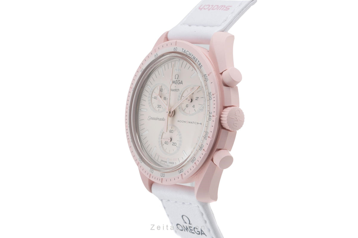 Swatch Omega Moonswatch chronographe céramique quartz unisexe S033P100  [2605700]