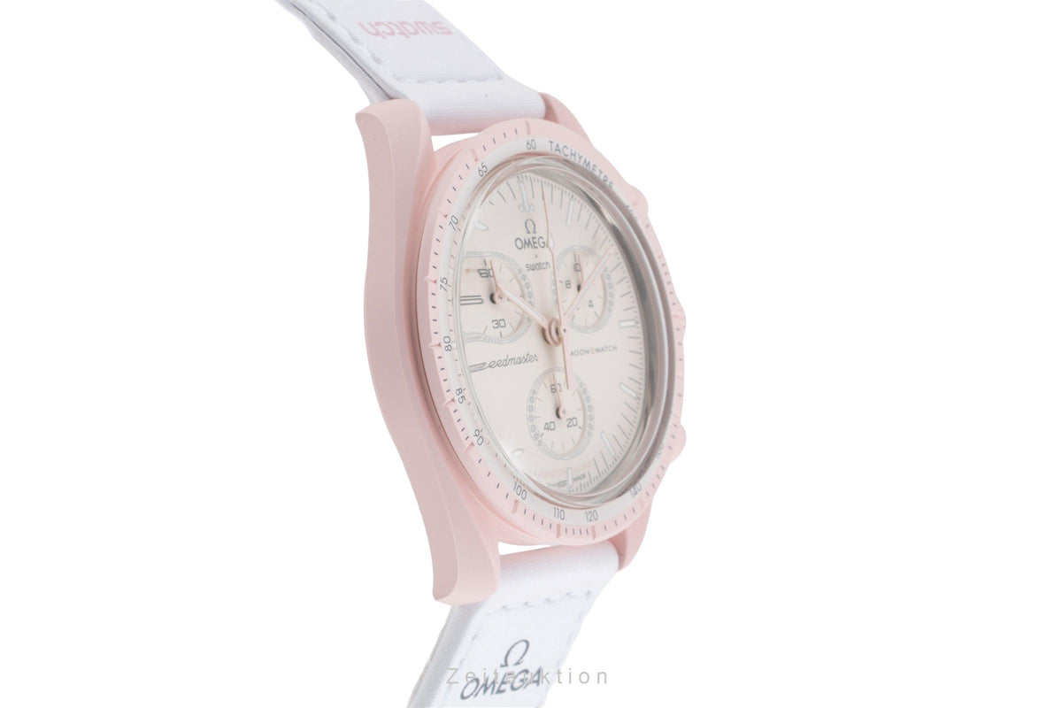 Swatch Omega Moonswatch chronographe céramique quartz unisexe S033P100  [2605700]