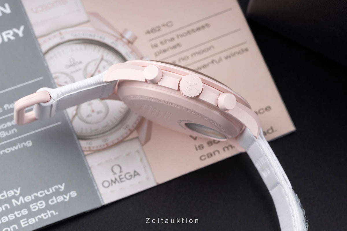 Swatch Omega Moonswatch chronographe céramique quartz unisexe S033P100  [2605700]