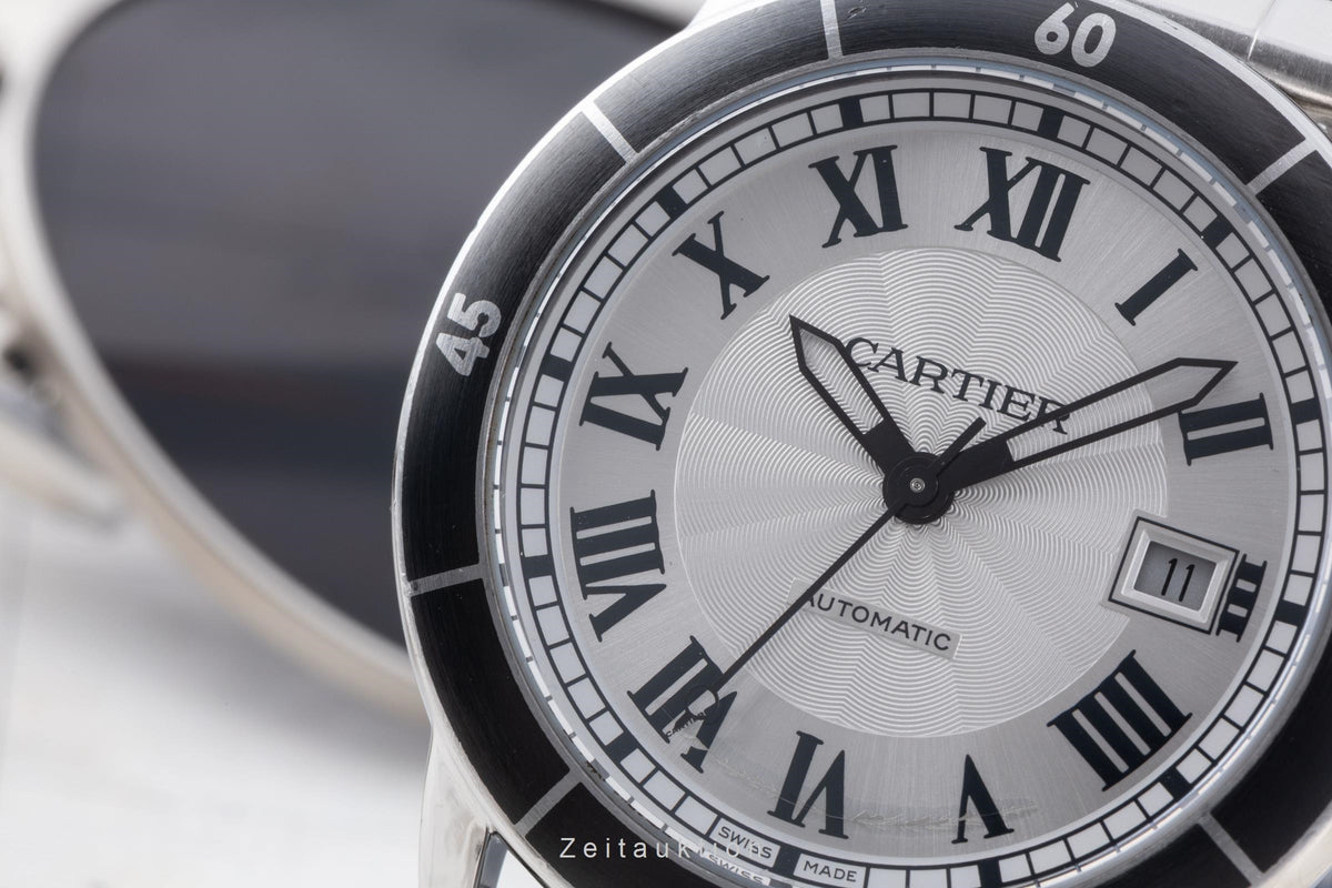 Cartier Croisiere steel automatic men's watch WSRN0010  [2605703]