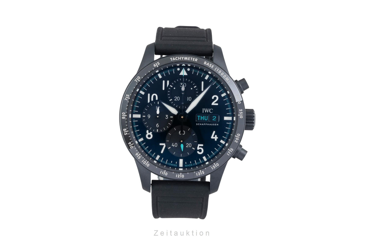 IWC Pilot cronógrafo cerámica automático reloj para caballeros IW388306 LP: 16000EUR  [2605705]
