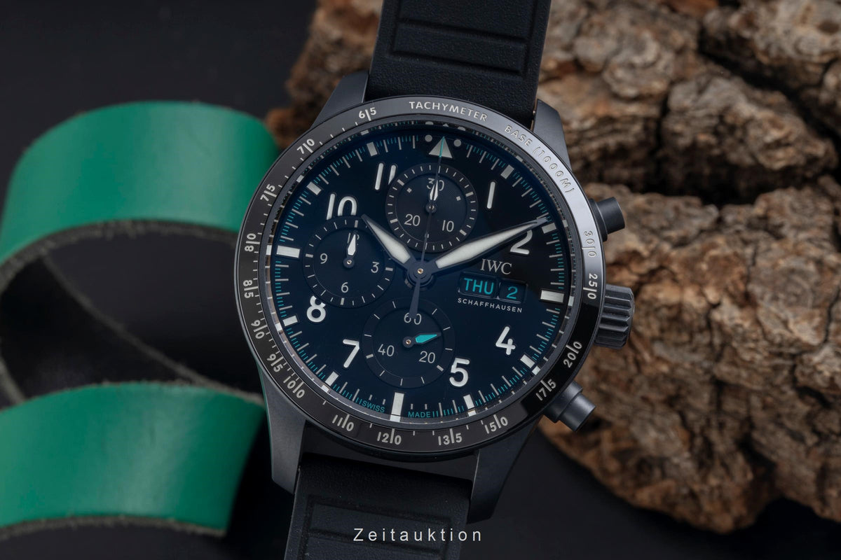 IWC Pilot cronógrafo cerámica automático reloj para caballeros IW388306 LP: 16000EUR  [2605705]