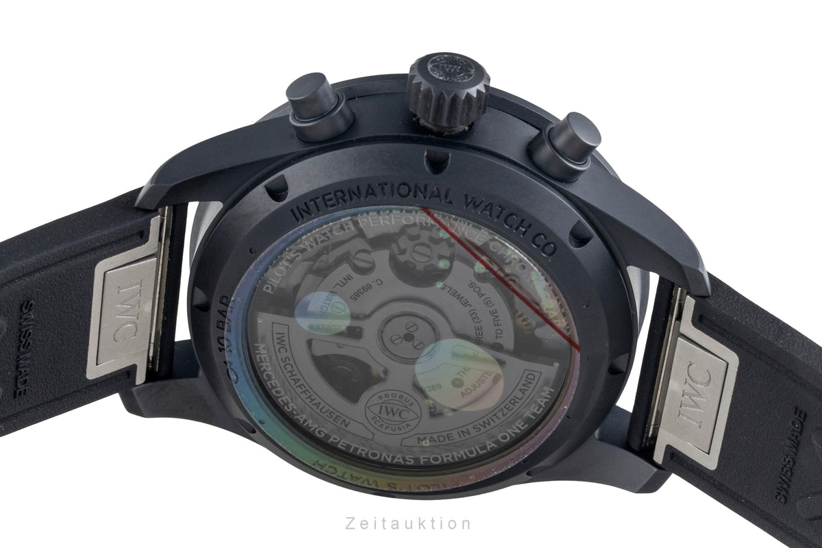 IWC Pilot cronógrafo cerámica automático reloj para caballeros IW388306 LP: 16000EUR  [2605705]