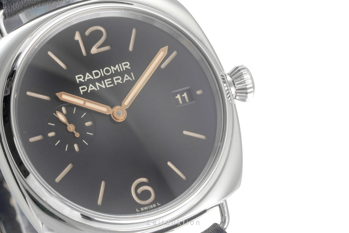 Panerai Radiomir steel automatic men's watch PAM01294 LP: 6300EUR  [2605706]