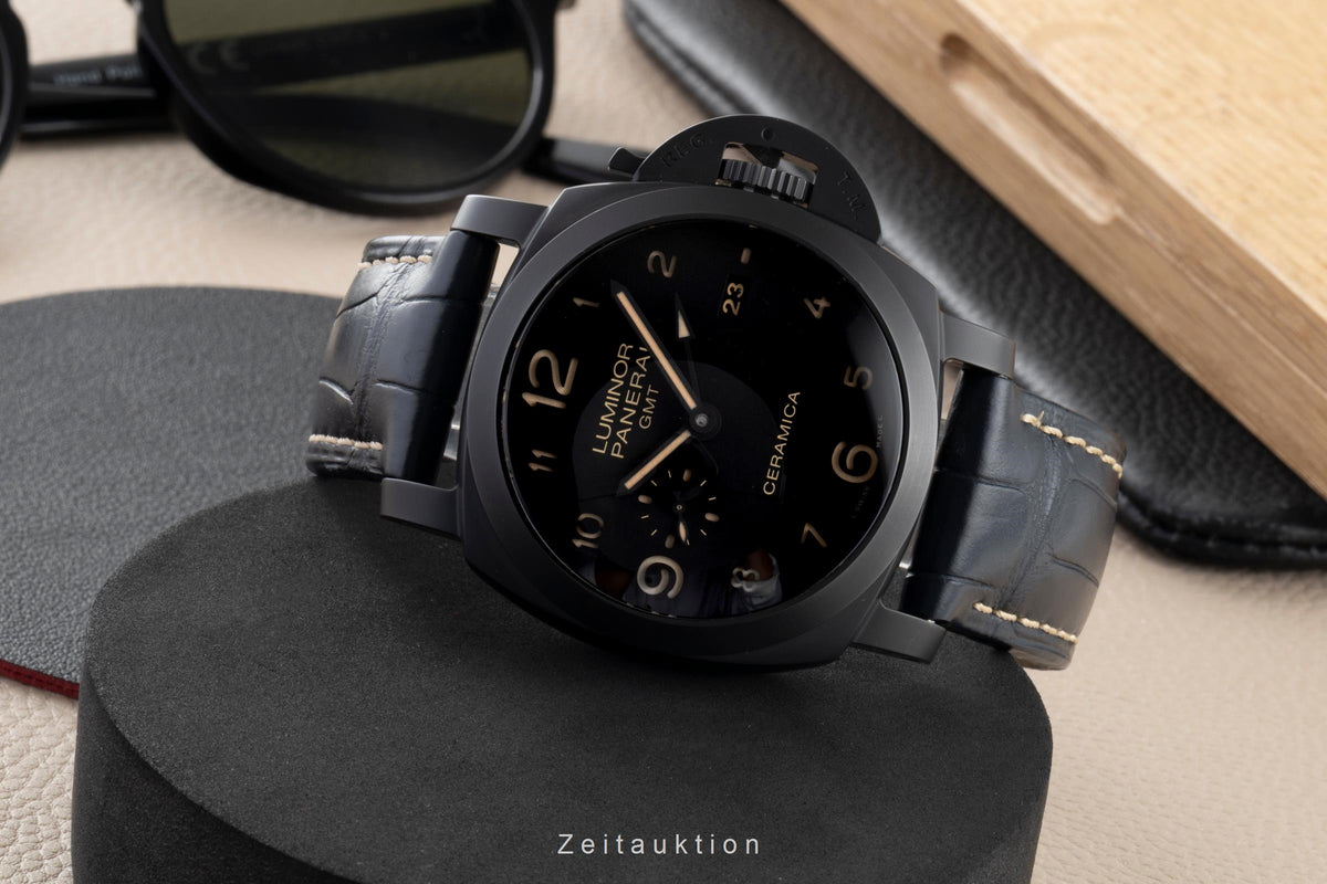 Panerai Luminor GMT ceramic / titanium automatic men's watch PAM00441  [2605709]
