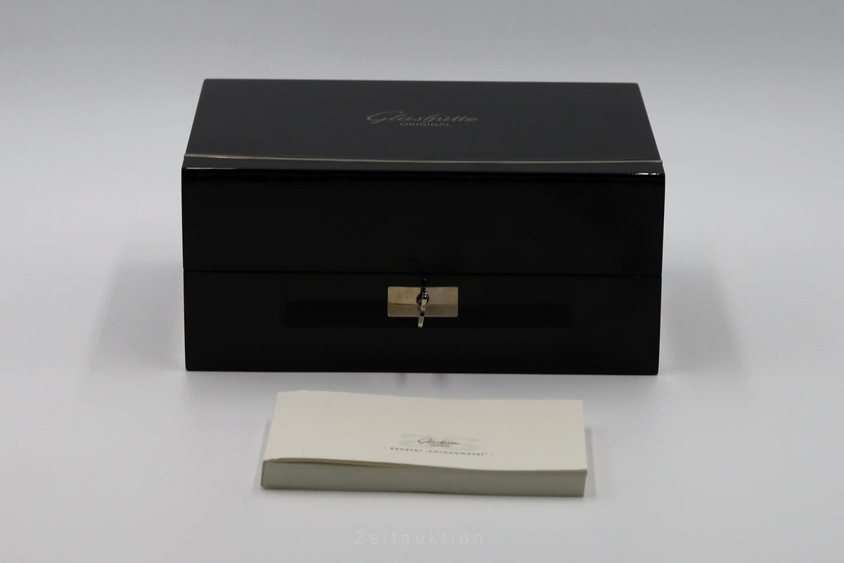 Glashütte Senator 18 ct white gold manual winding men's watch 1-58-01-01-04-04  [2605713]