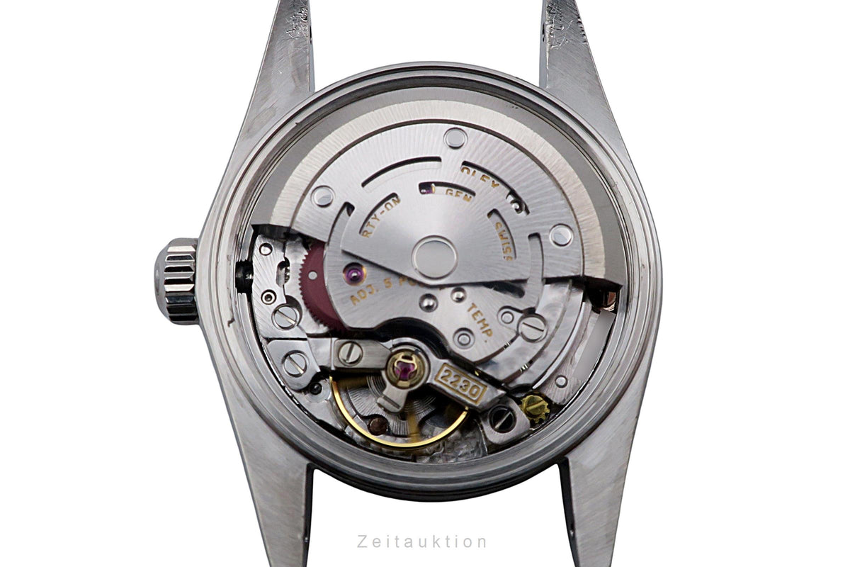 Rolex Oyster Perpetual Salmon Dial Edelstahl Automatik Ref. 76080 B&P 2005 [2605717]